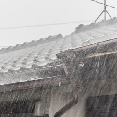 台風や大雨