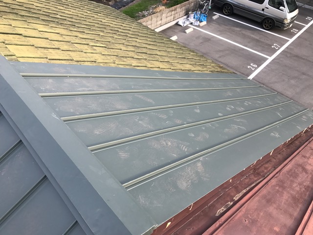 トタン屋根の修理（After）