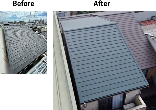 京都市内の屋根工事・雨漏り修理 25事例
