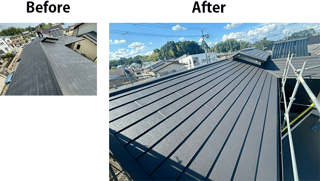 奈良県奈良市の事例(費用:非公開/工期:8日間)